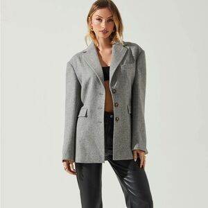 Astr Gray Blazer